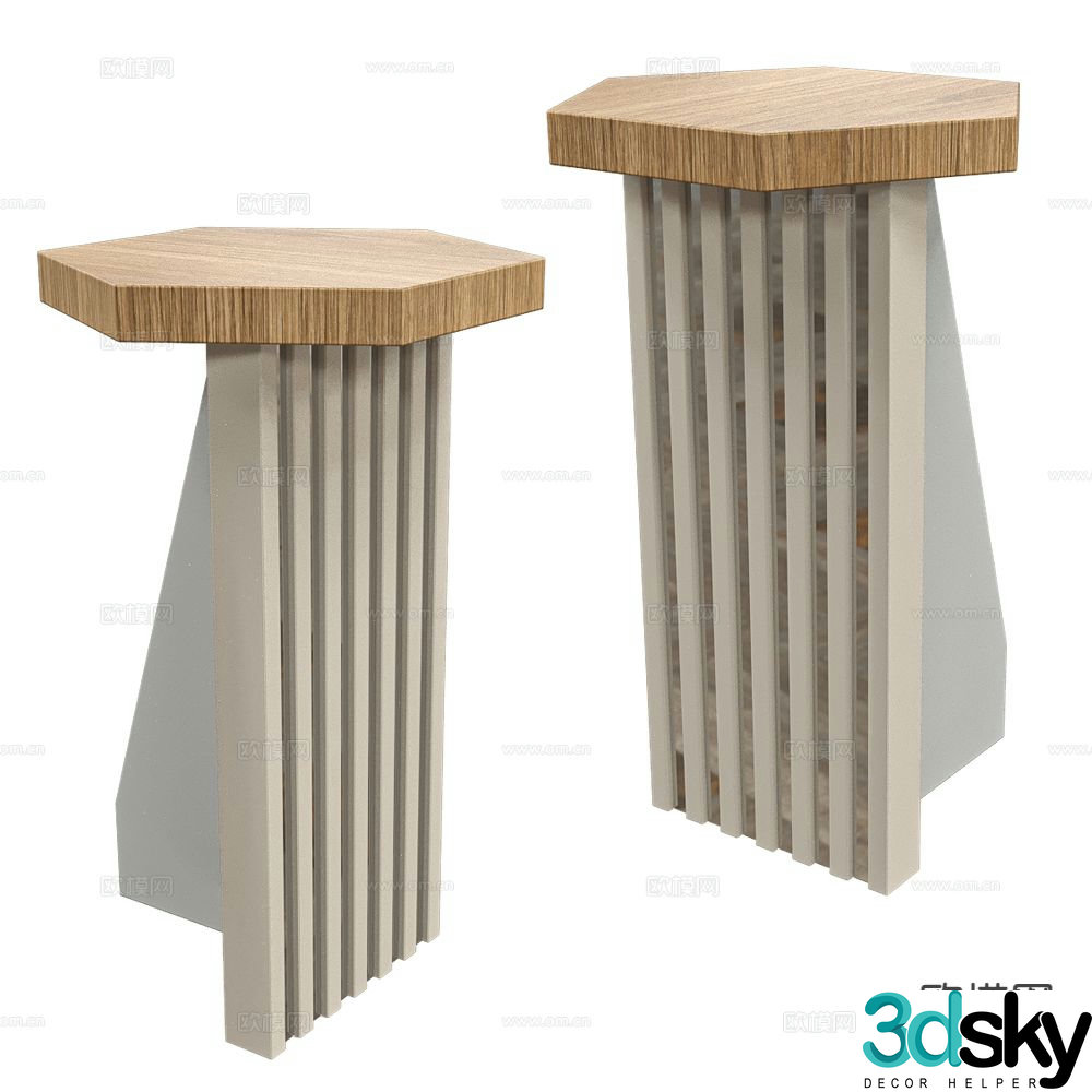 LEBANTO side table corner table table table 3d model