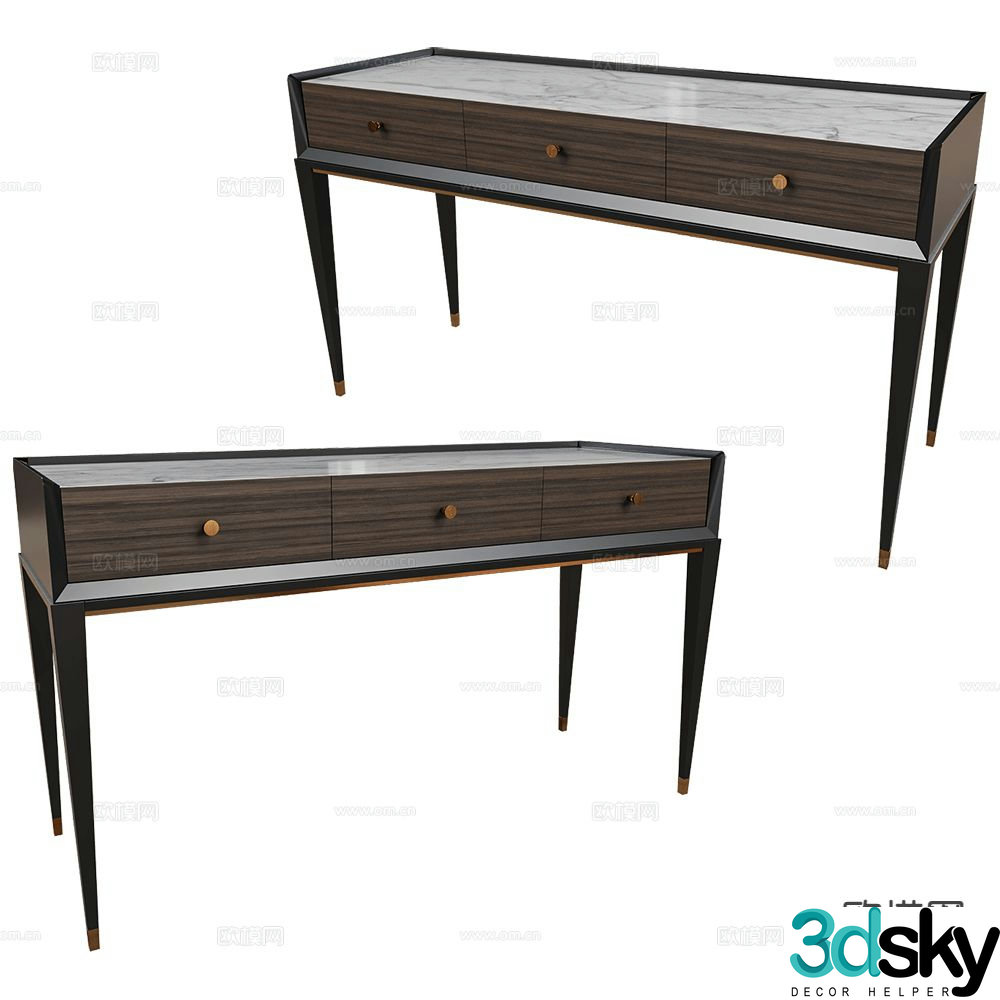 CPRN dresser 3d model
