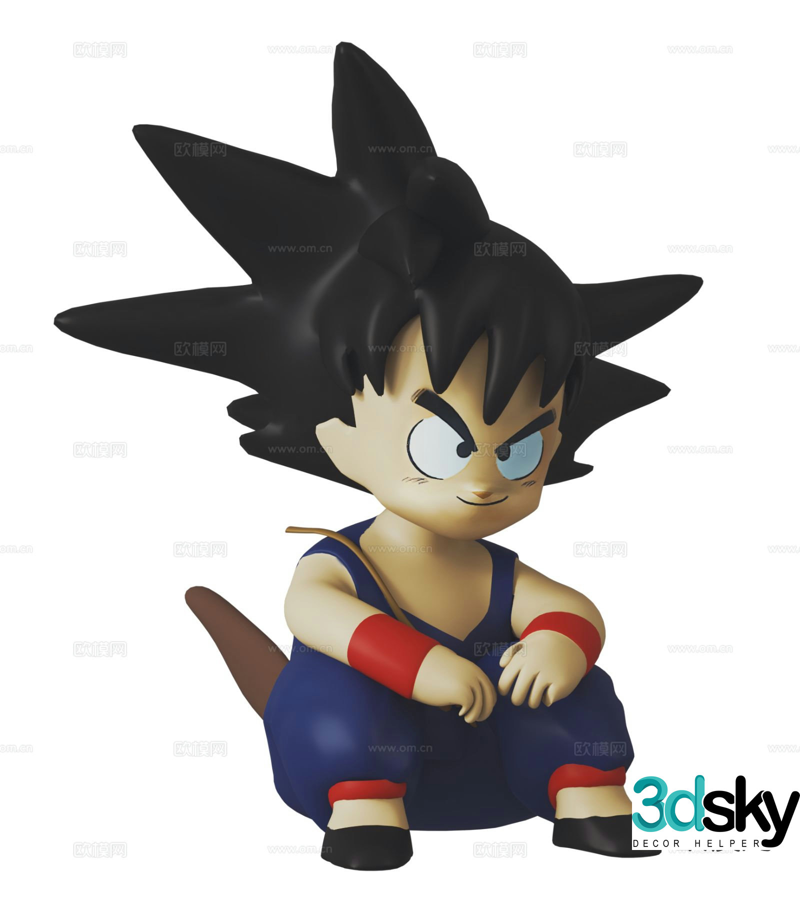 Dragon Ball Figures Dolls Trendy 3D Models