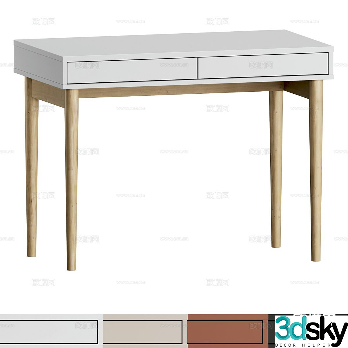 desk 3d model