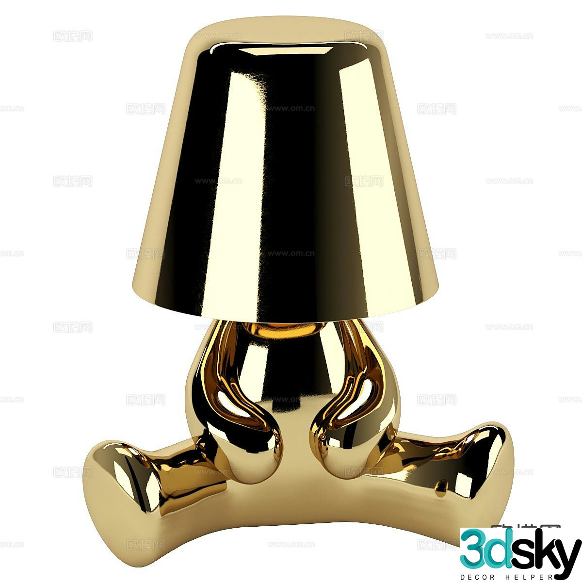 Cartoon desk lamp children’s desk lamp 3d model
