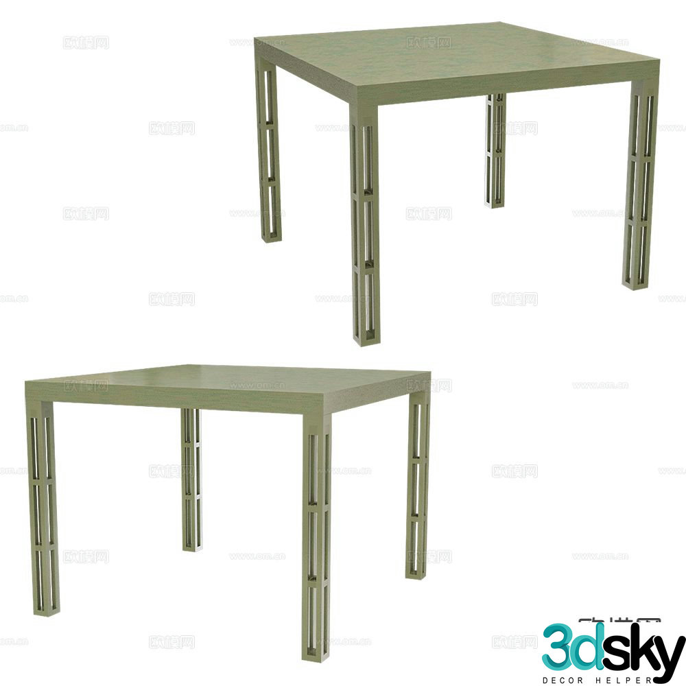 Sifas dining table 3d model