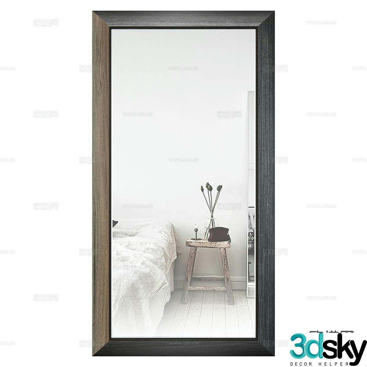 Mirror full length mirror 3d model