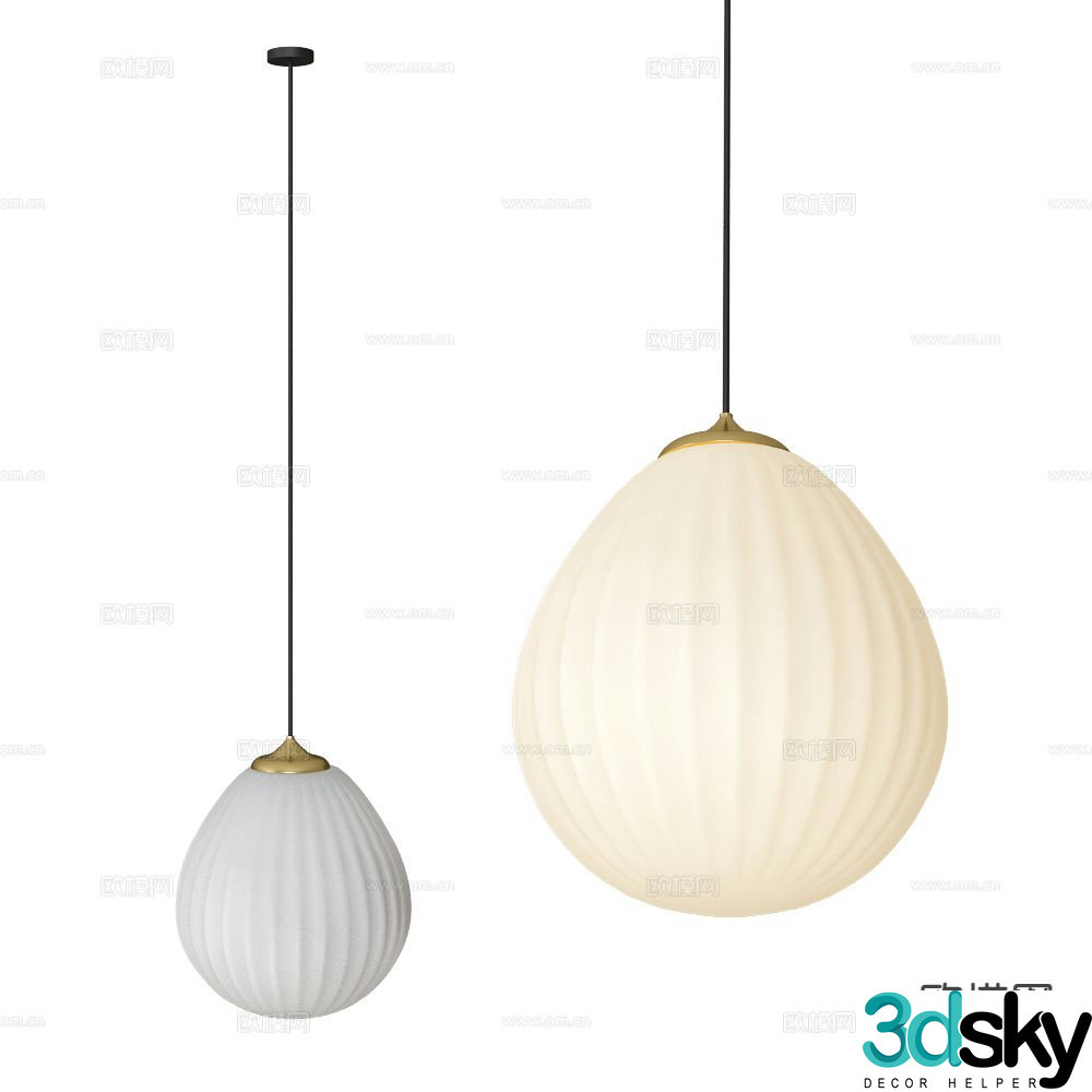 UMAGE art chandelier 3d model