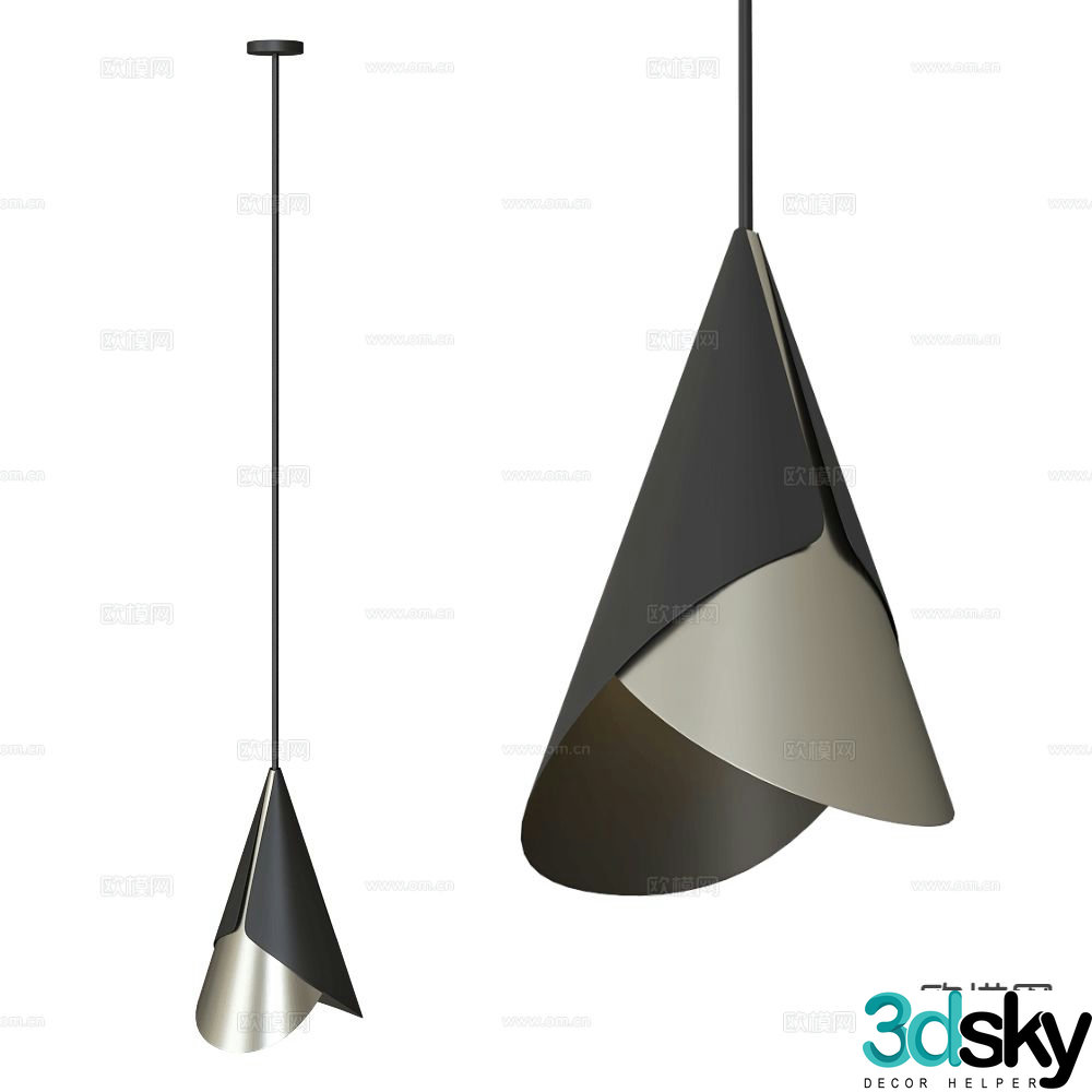 UMAGE chandelier 3d model