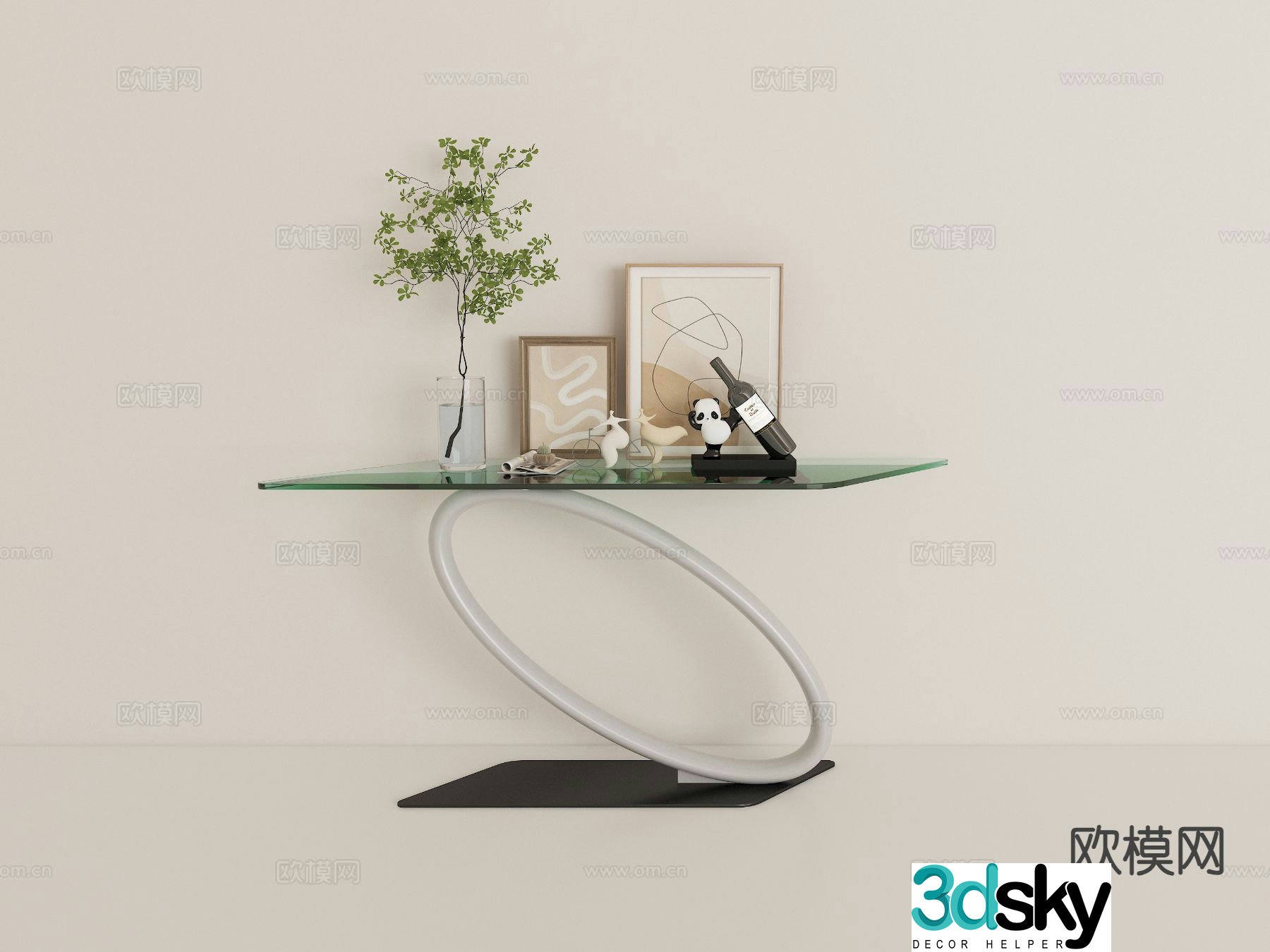 Modern Duanjingdai 3D model