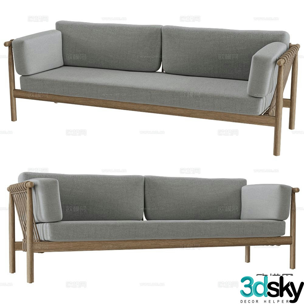Sifas loveseat 3d model