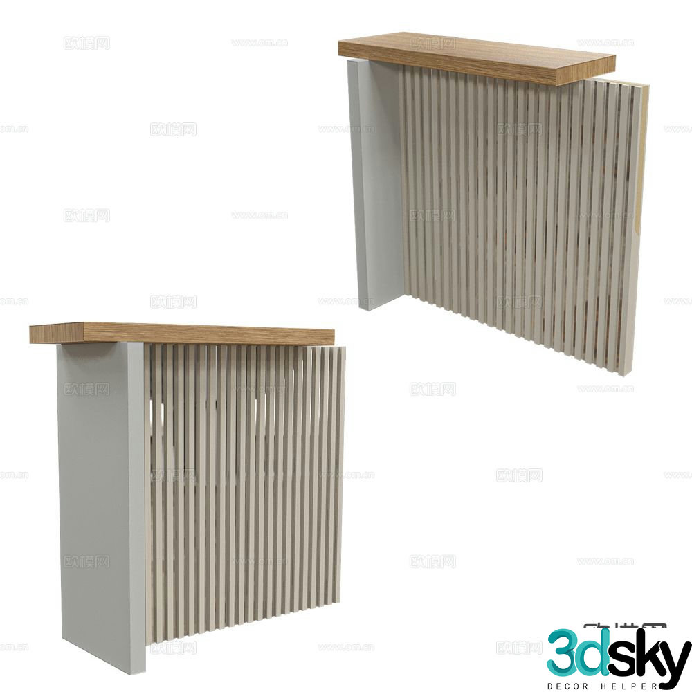 LEBANTO Entrance desk Duanjingdai d model