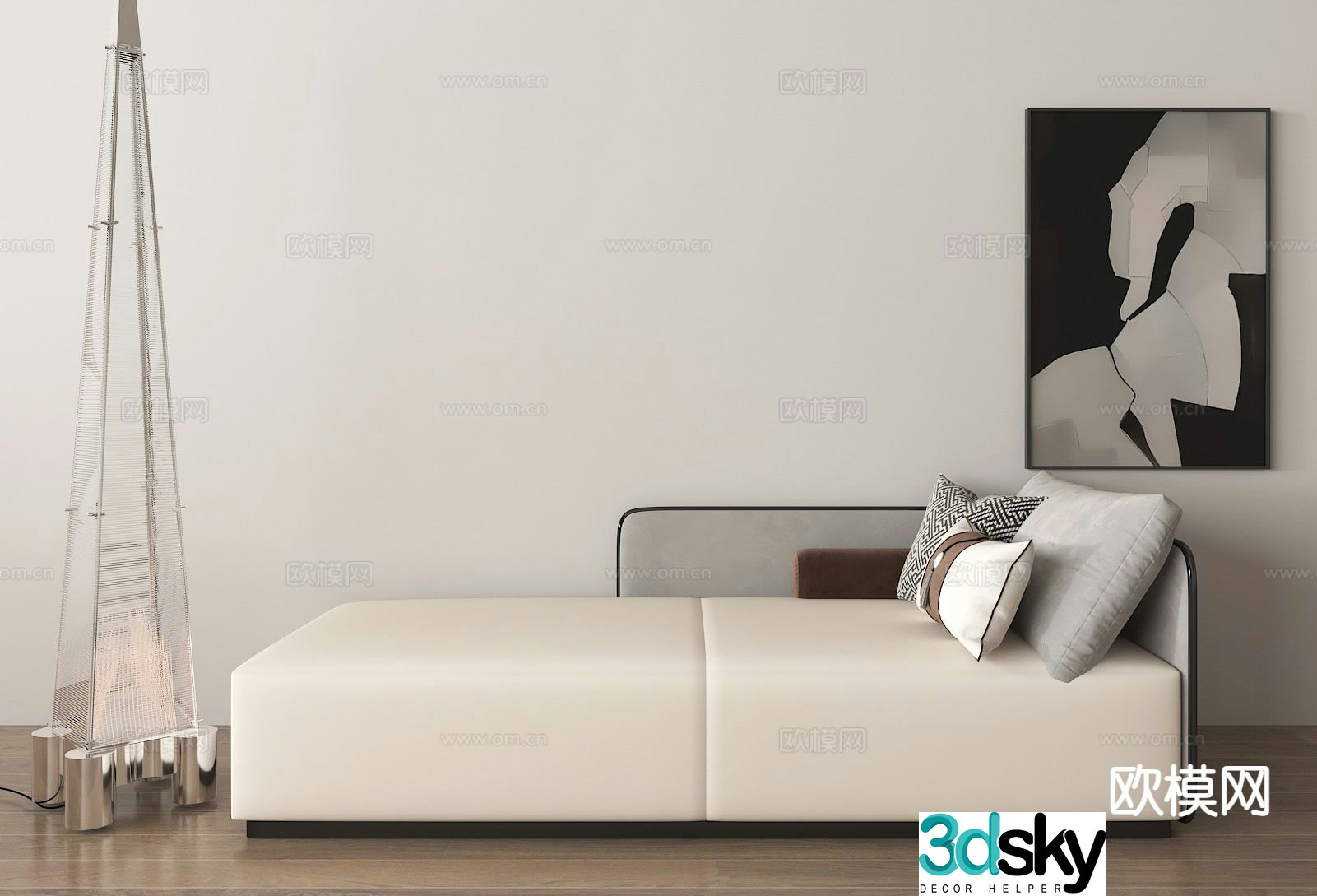 Imperial Concubine Chair Imperial Concubine Couch Beauty Couch 3D model