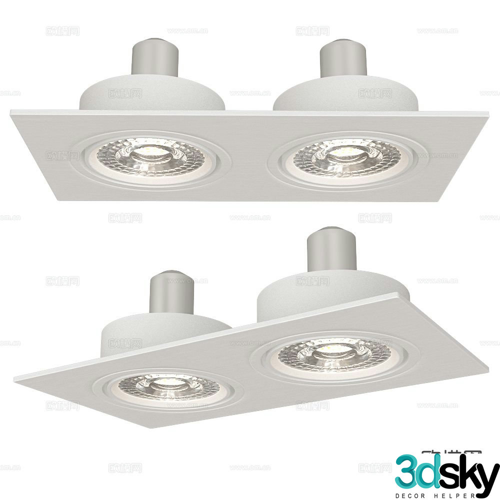 DENKIRS recessed downlight spotlight 3d model