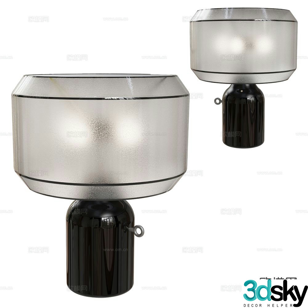 Italamp Italian table lamp 3d model