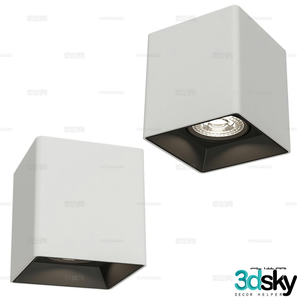 DENKIRS surface mounted downlight spotlight 3d model