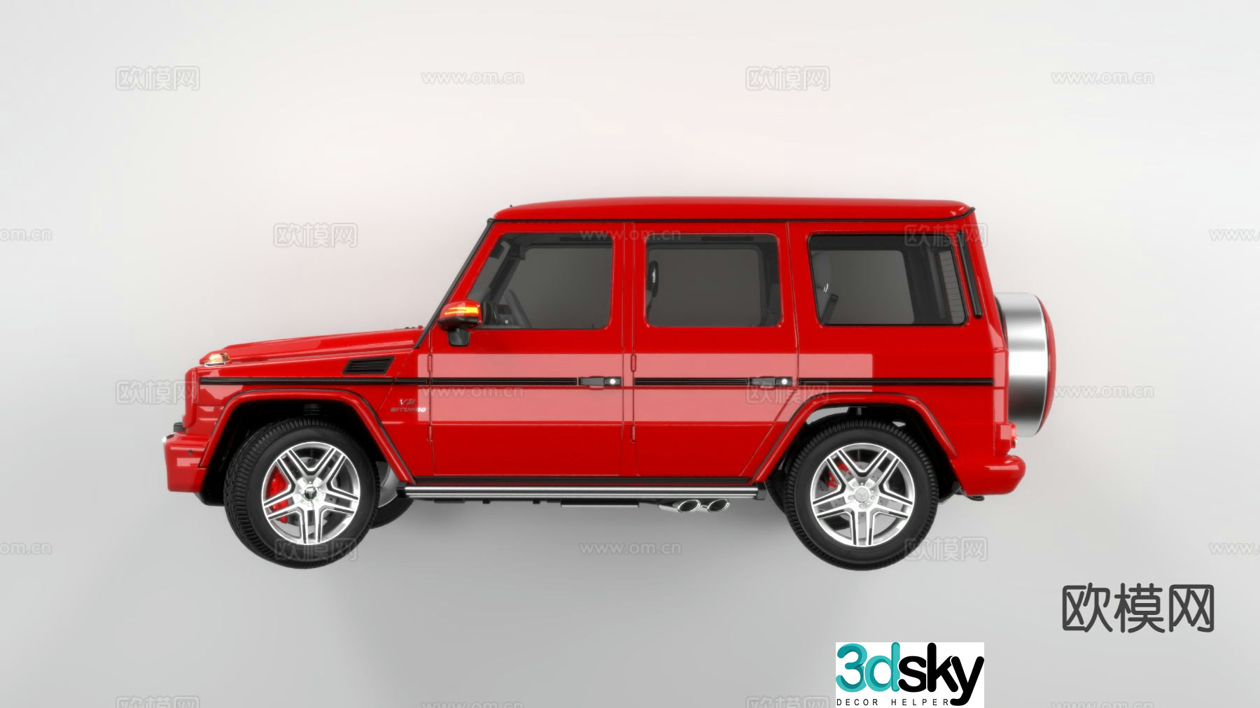 AMG G65 G6 Mercedes Benz 33d model