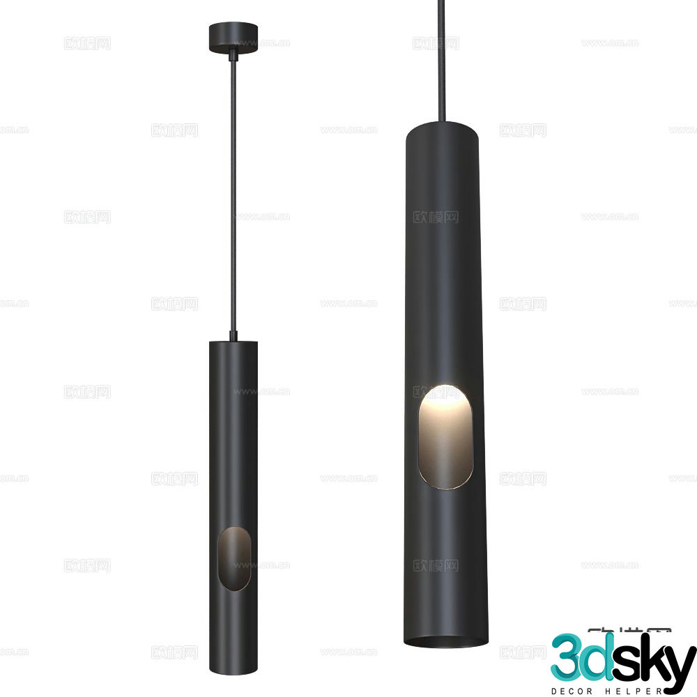 DENKIRS creative chandelier 3d model