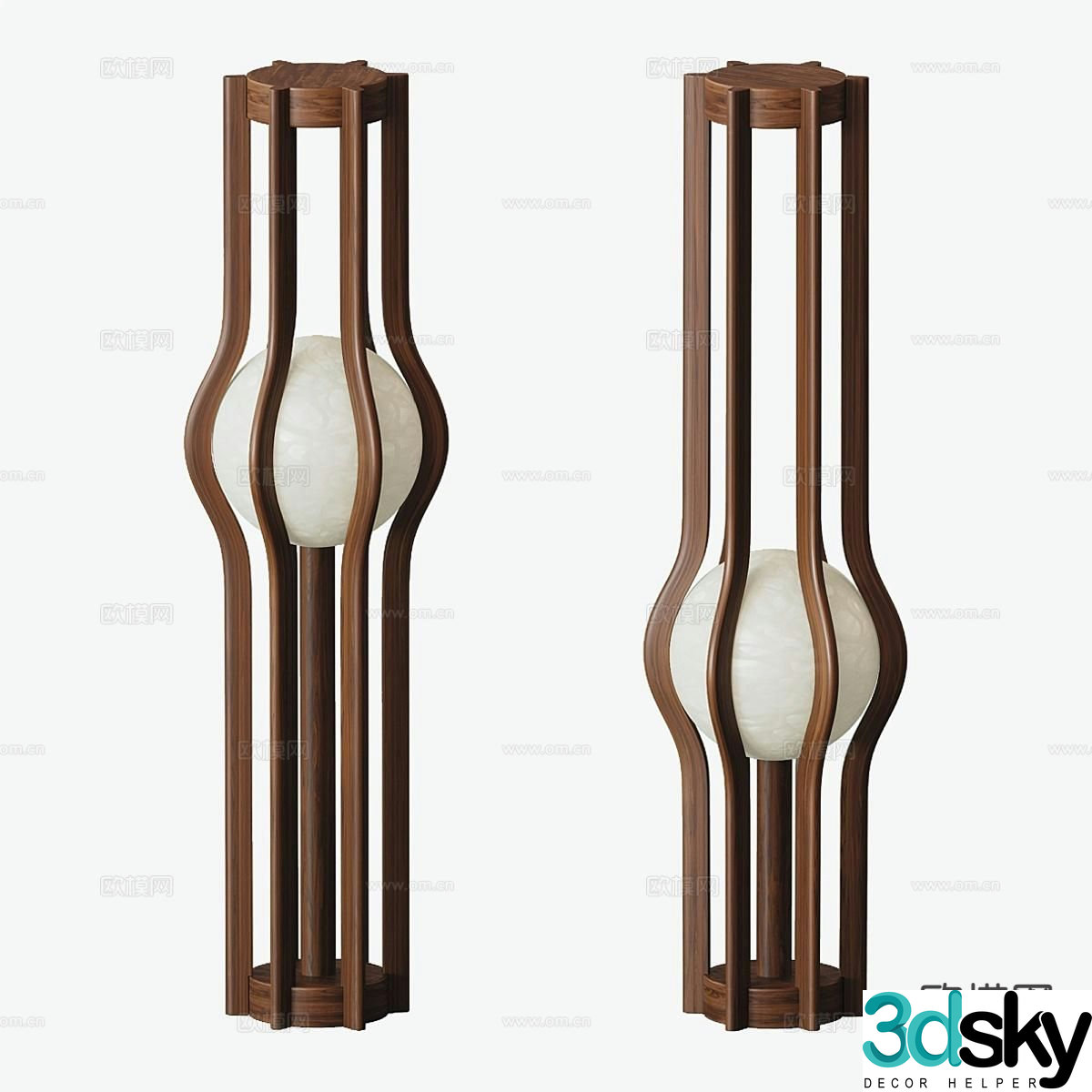 Luminaire floor lamp 3d model