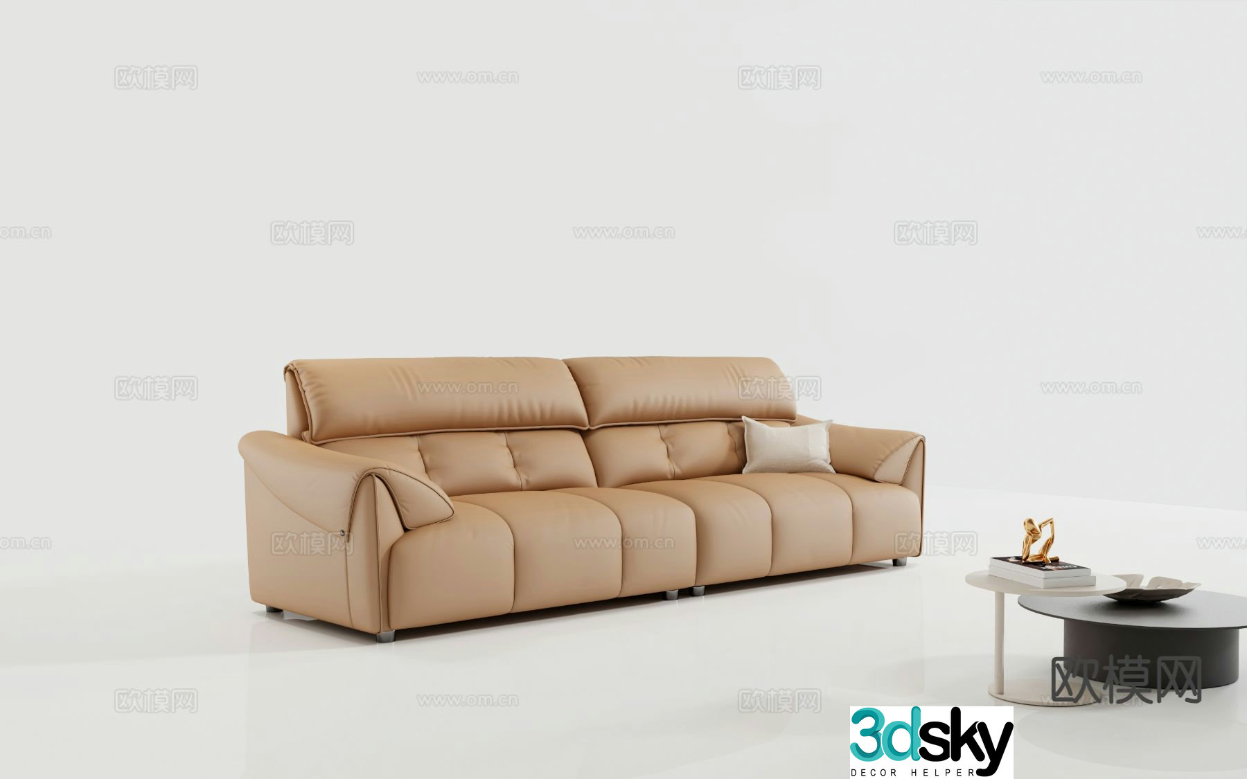Italian love sofa 3d model