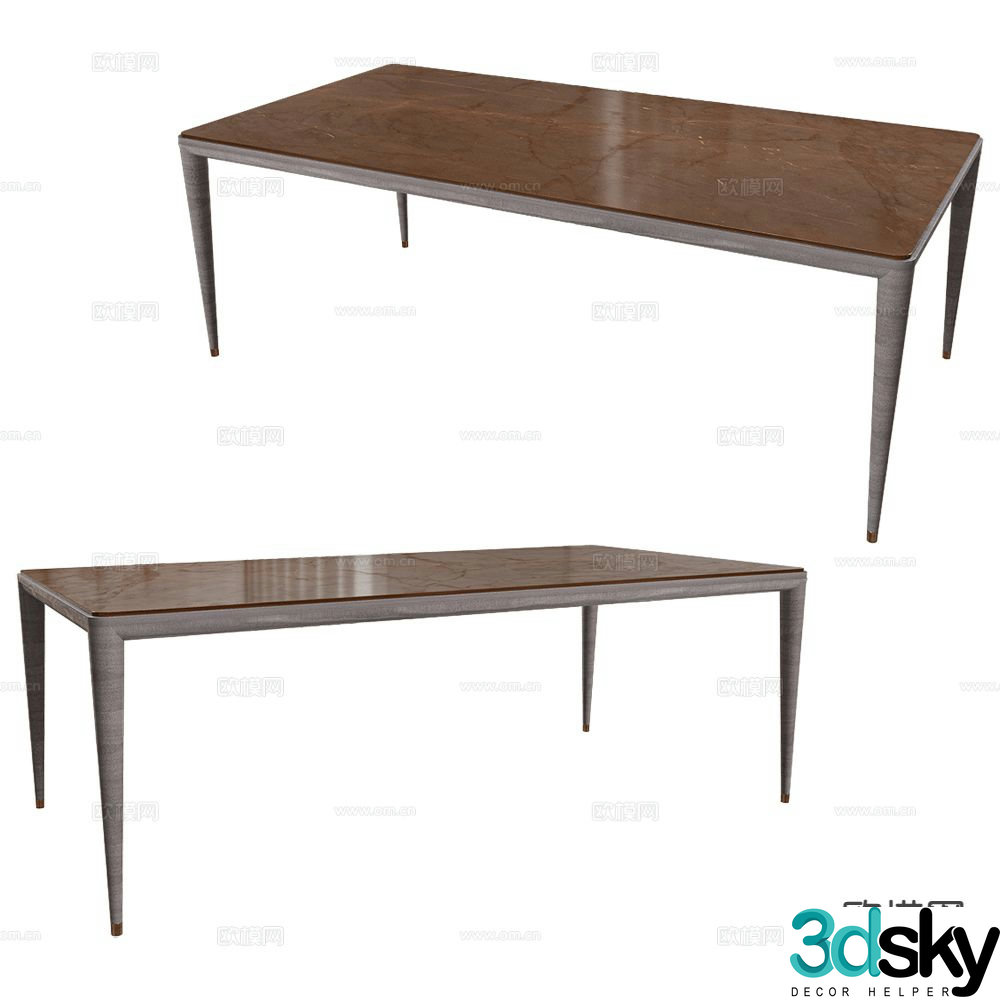 CPRN Italian dining table 3d model