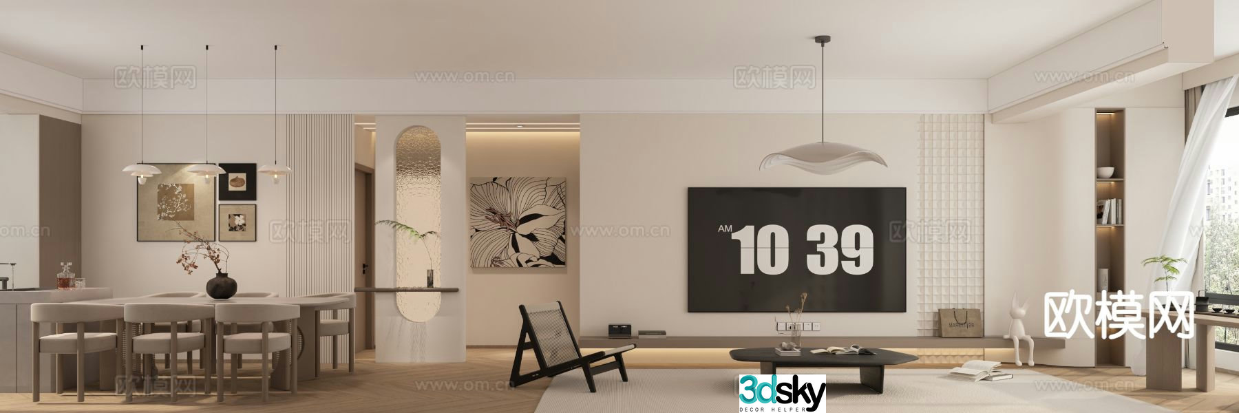 Wabi Sabi Fengke Restaurant 3D model