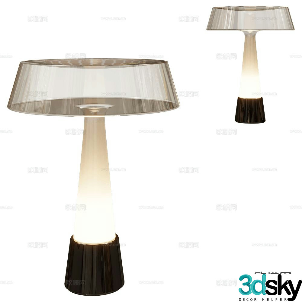 Italamp Italian table lamp 3d model
