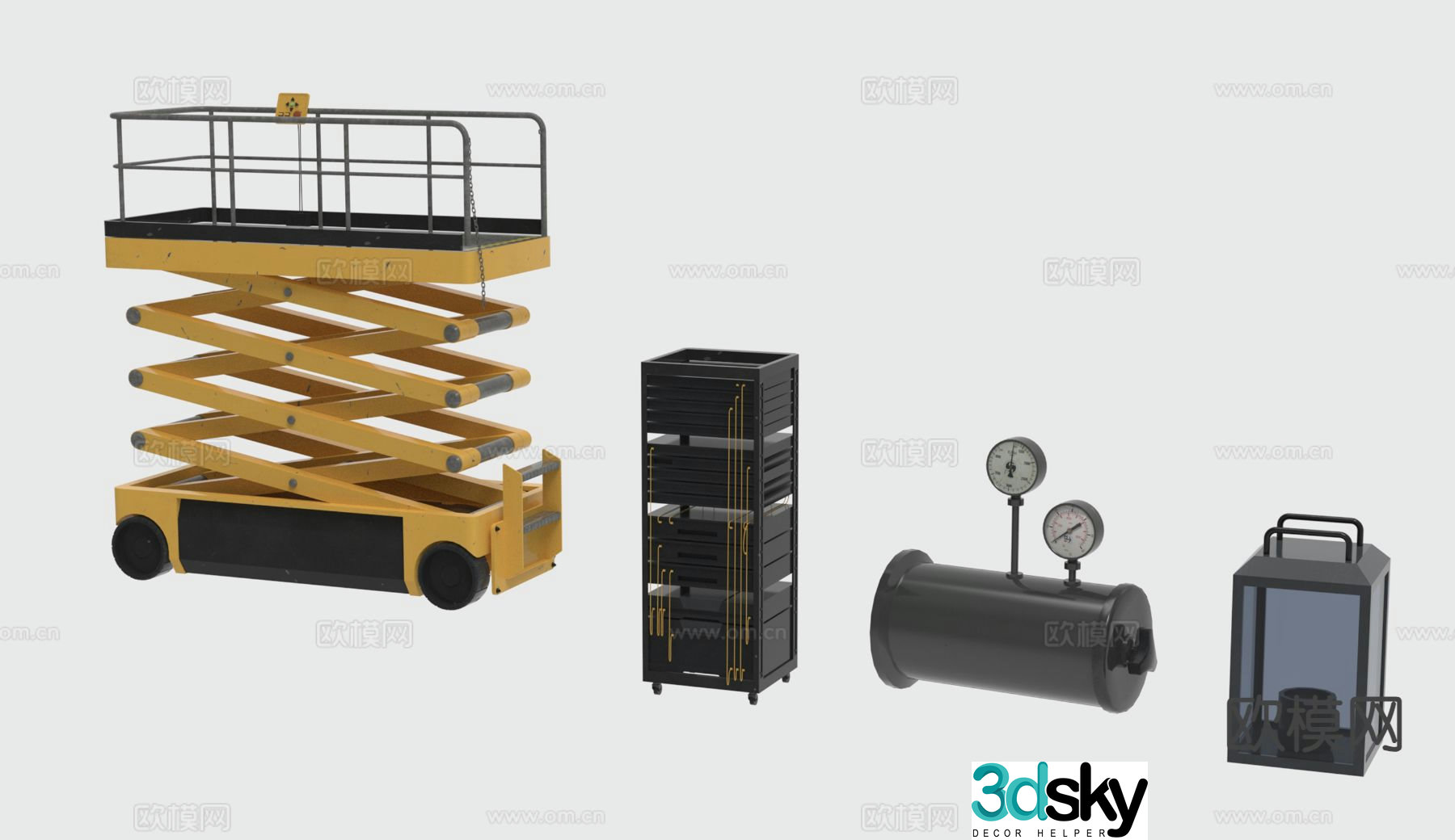 Industrial equipment industrial equipment 3d model