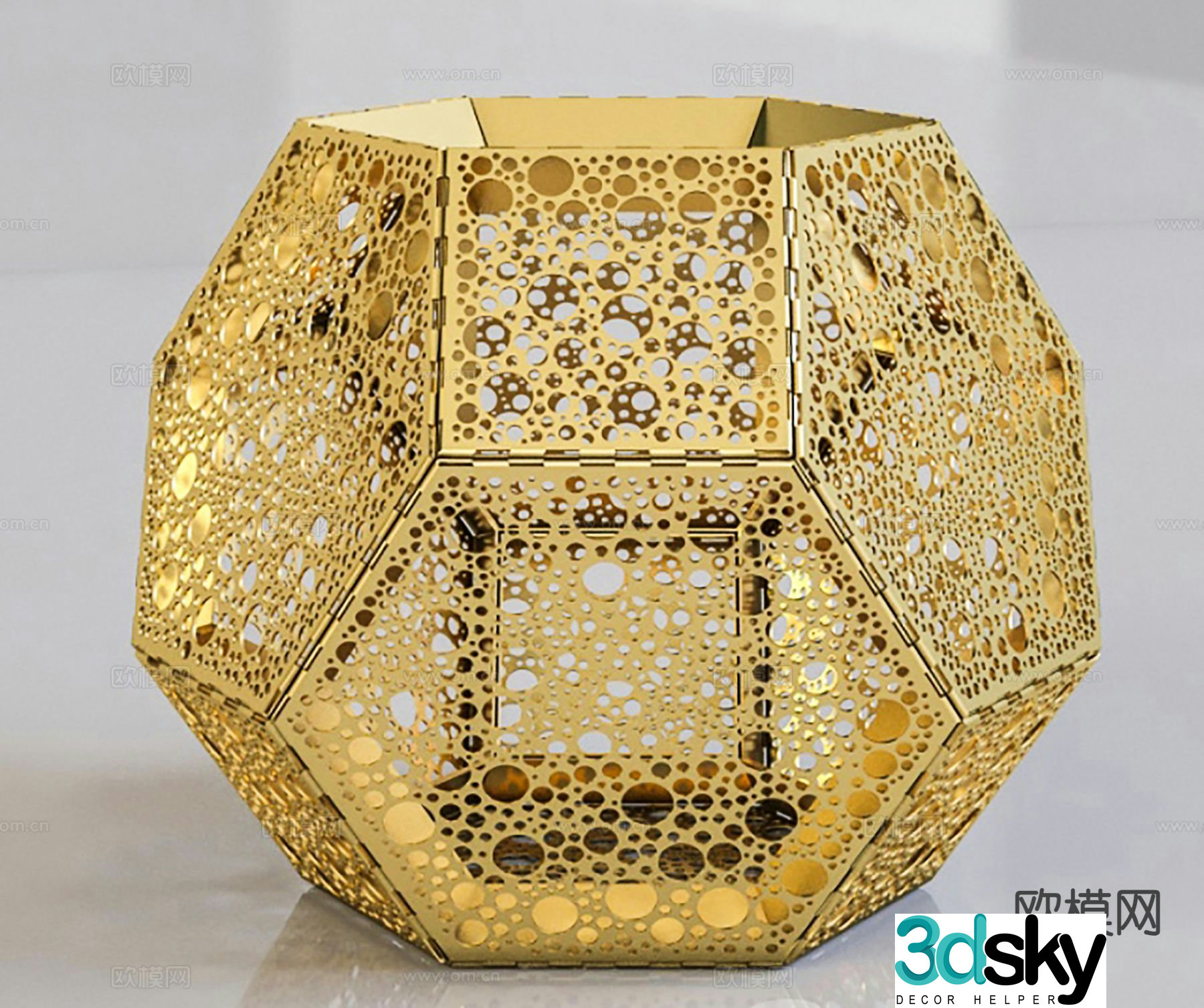 Light luxury decorations handicrafts ornaments 3D model