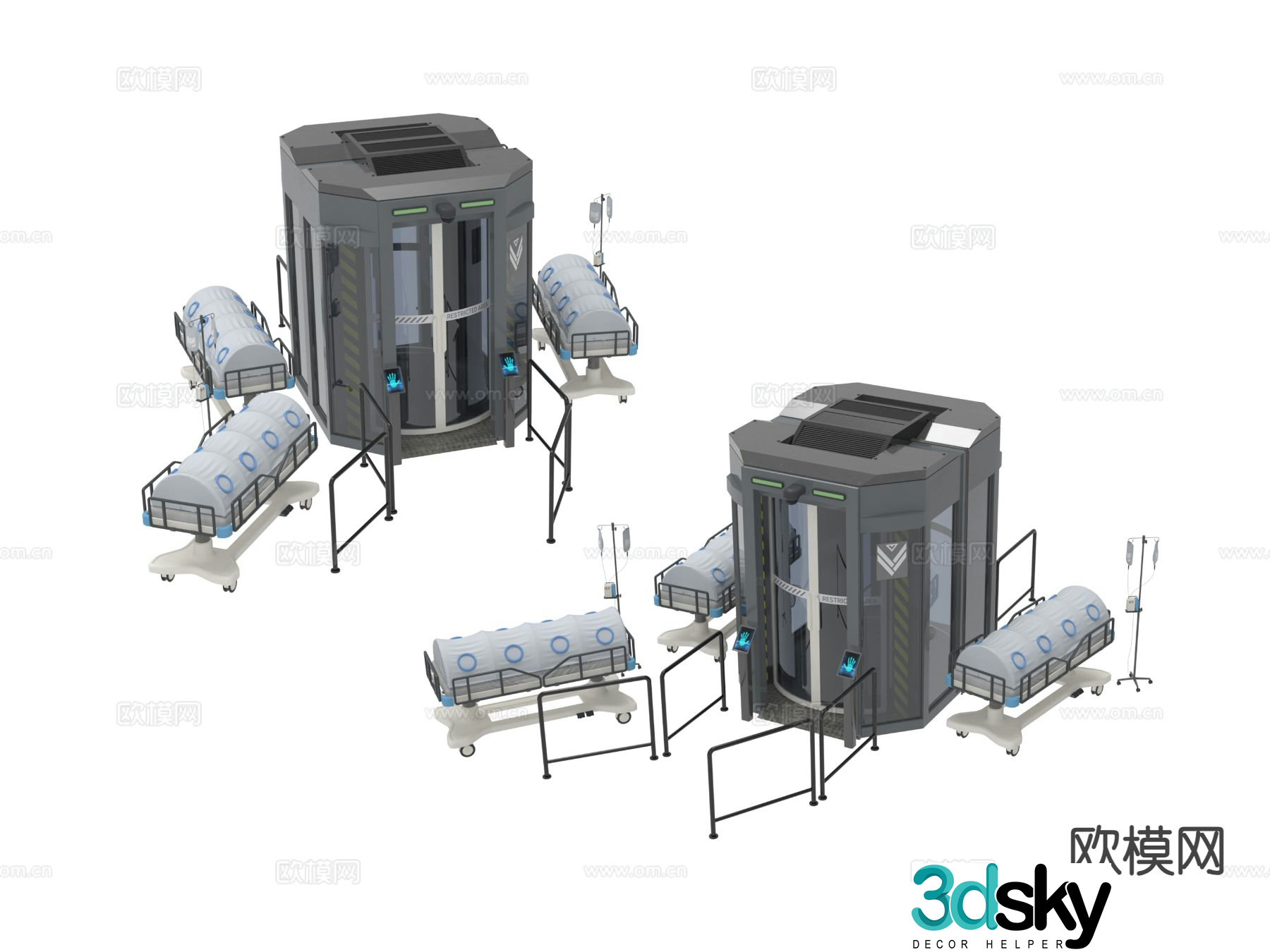 Industrial equipment industrial equipment 3d model