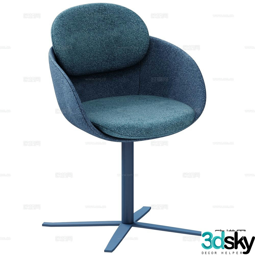 Innova lounge chair armchair 3d model