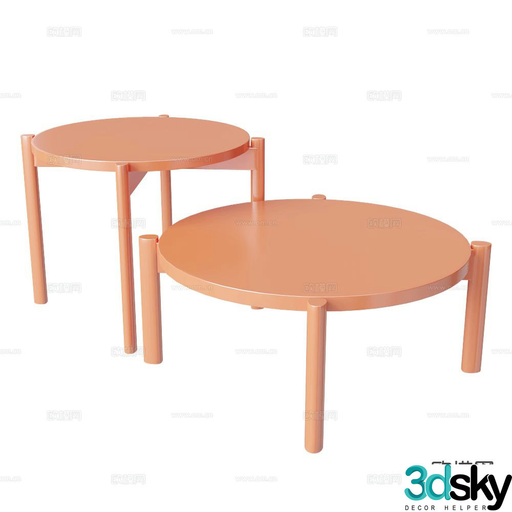 Inno dopamine coffee table 3d model