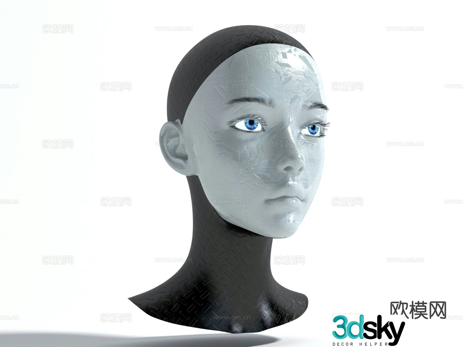 Avatar Sculpture Doll Ornaments 3D Model