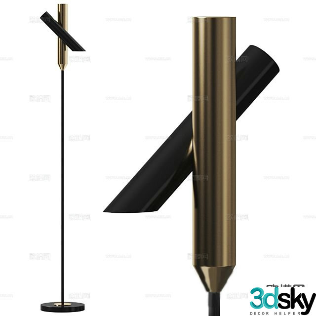 Italian lamps lighting floor lamp 3d model
