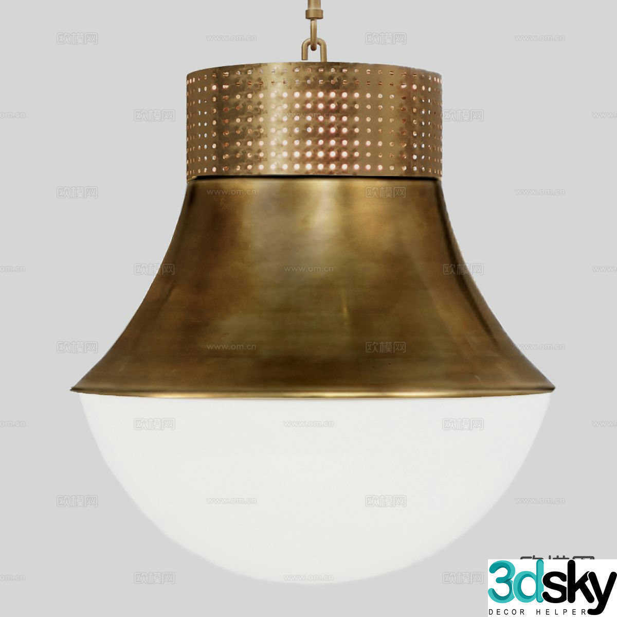 Creative chandelier art chandelier 3d model