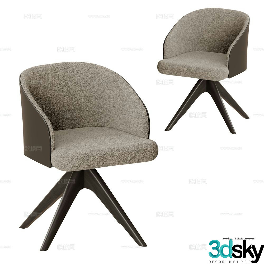 CANCIO bar chair 3d model