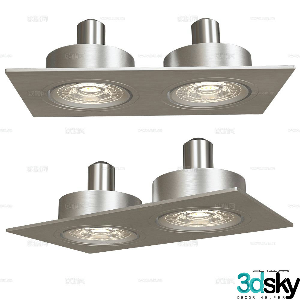 DENKIRS recessed downlight spotlight 3d model