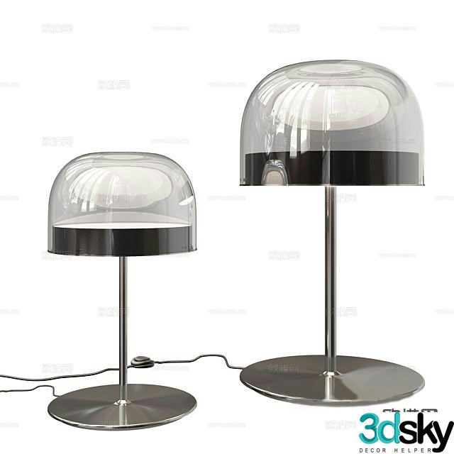 Italian lamps lighting table lamp 3d model
