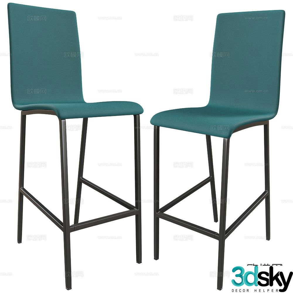 CANCIO bar stool bar stool high stool 3d model
