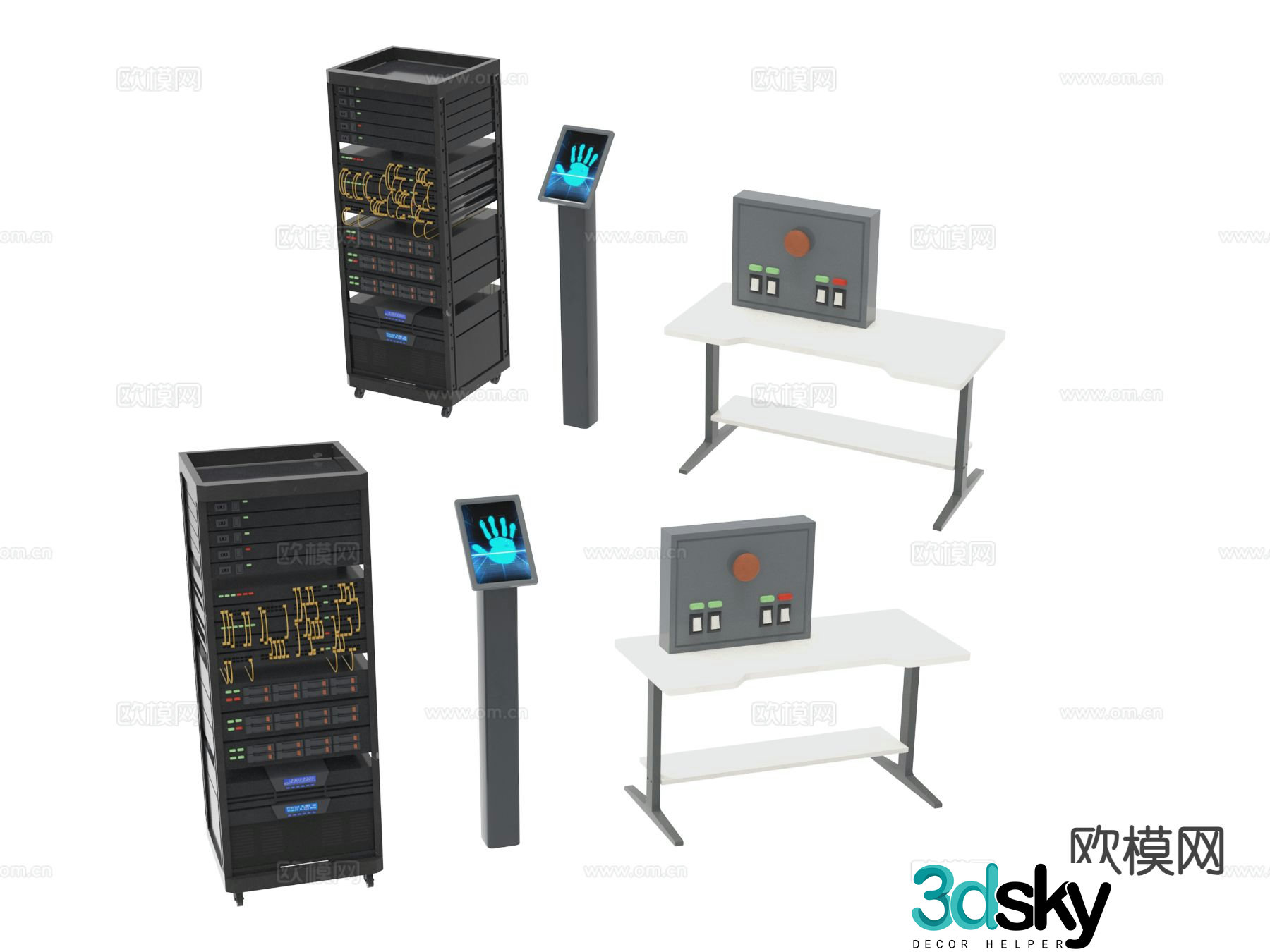 Industrial equipment industrial equipment 3d model