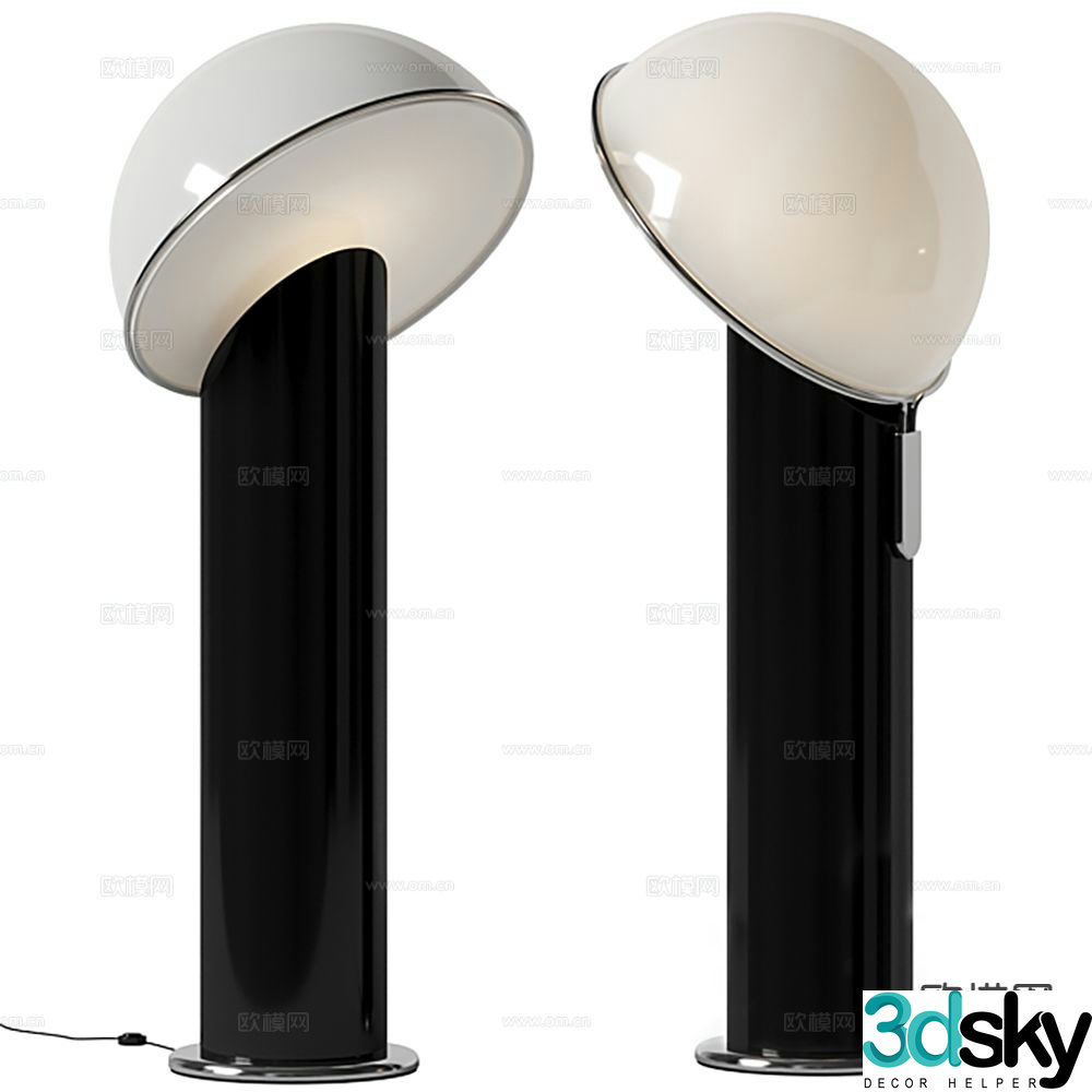 Italian lamps lighting table lamp 3d model