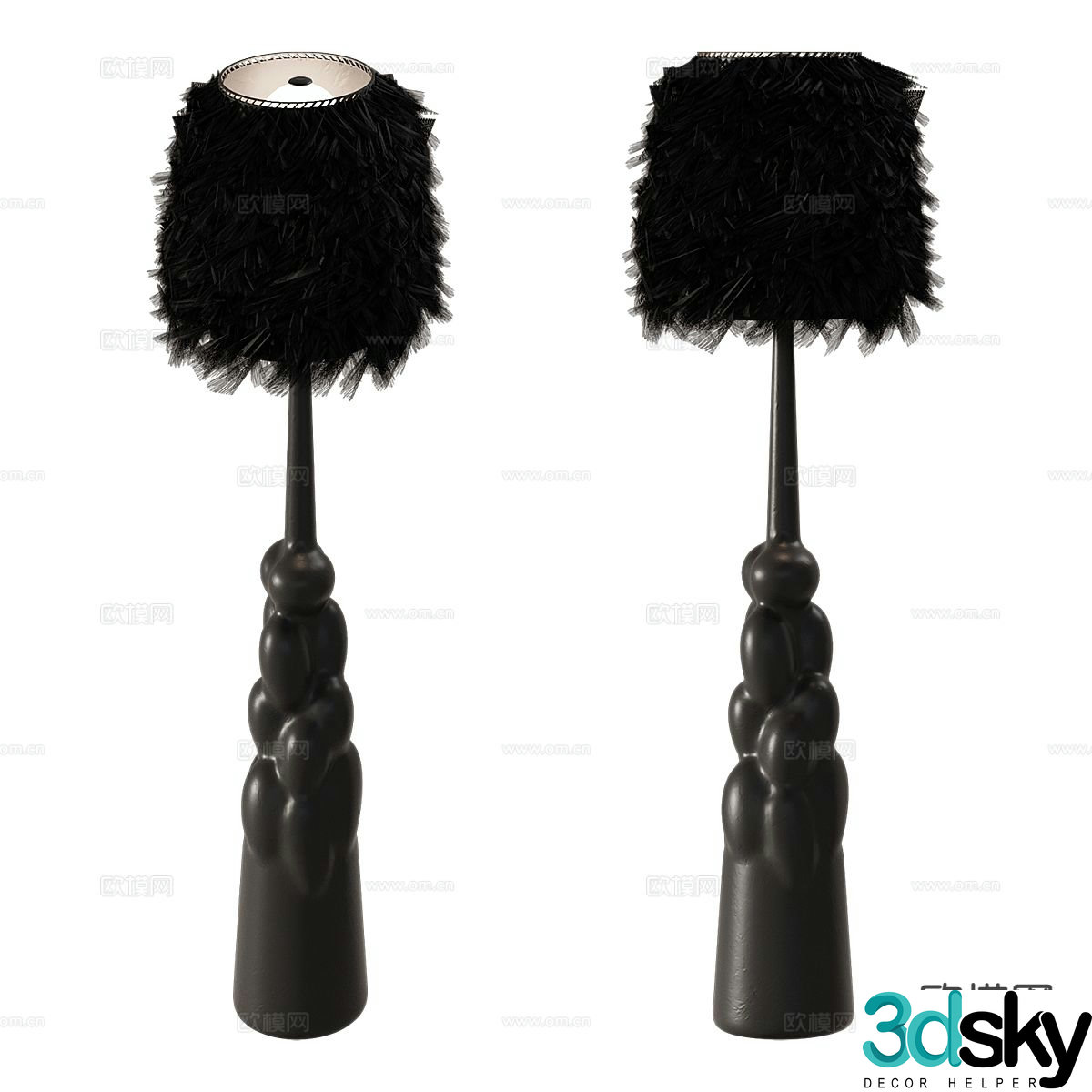 Creative floor lamp 3d model