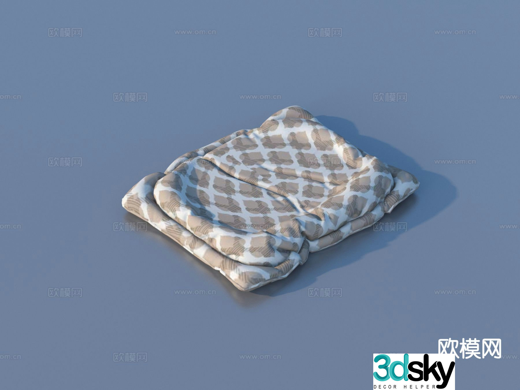 cushion cushion cloth cushion 3d model
