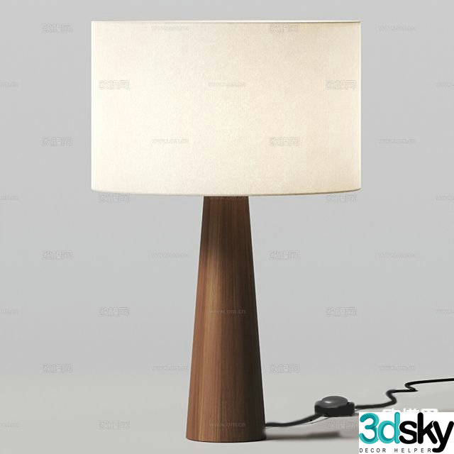 New Chinese style lamp lighting lamp table lamp 3d model