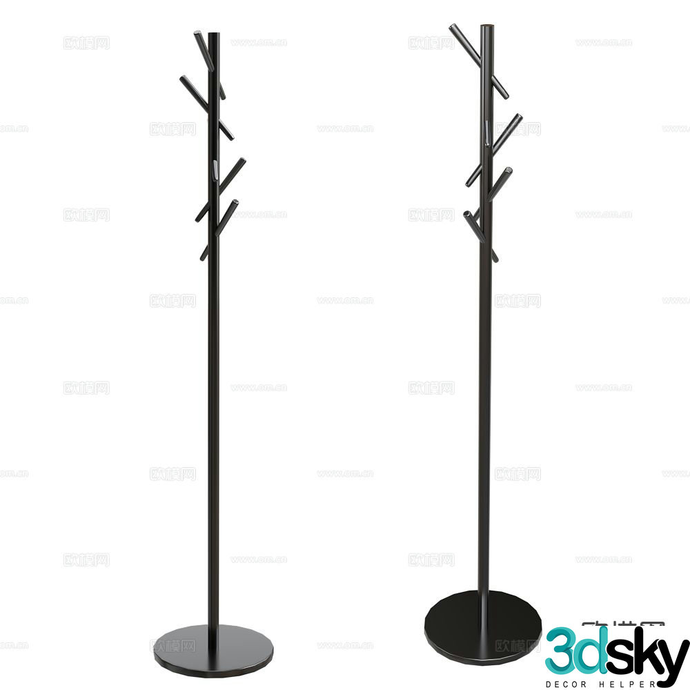 Inno clothes hanger 3d model