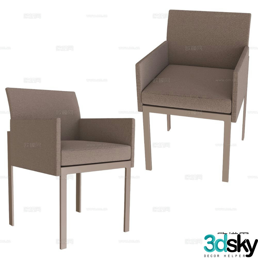 Sifas Italian chair dining chair 3d model