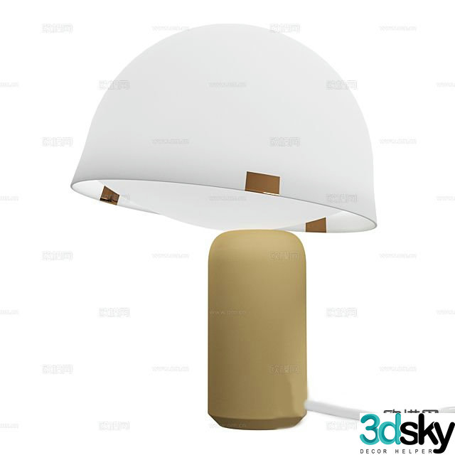 lamp lighting desk lamp 3d model