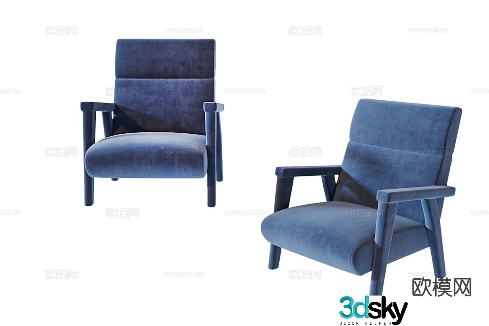 Modern chair sofa chair 3d model