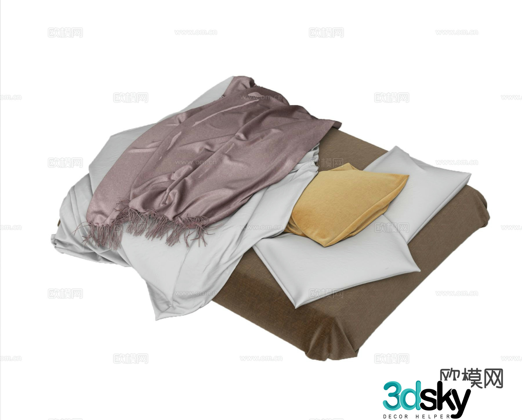 Tatami mattress 3d model
