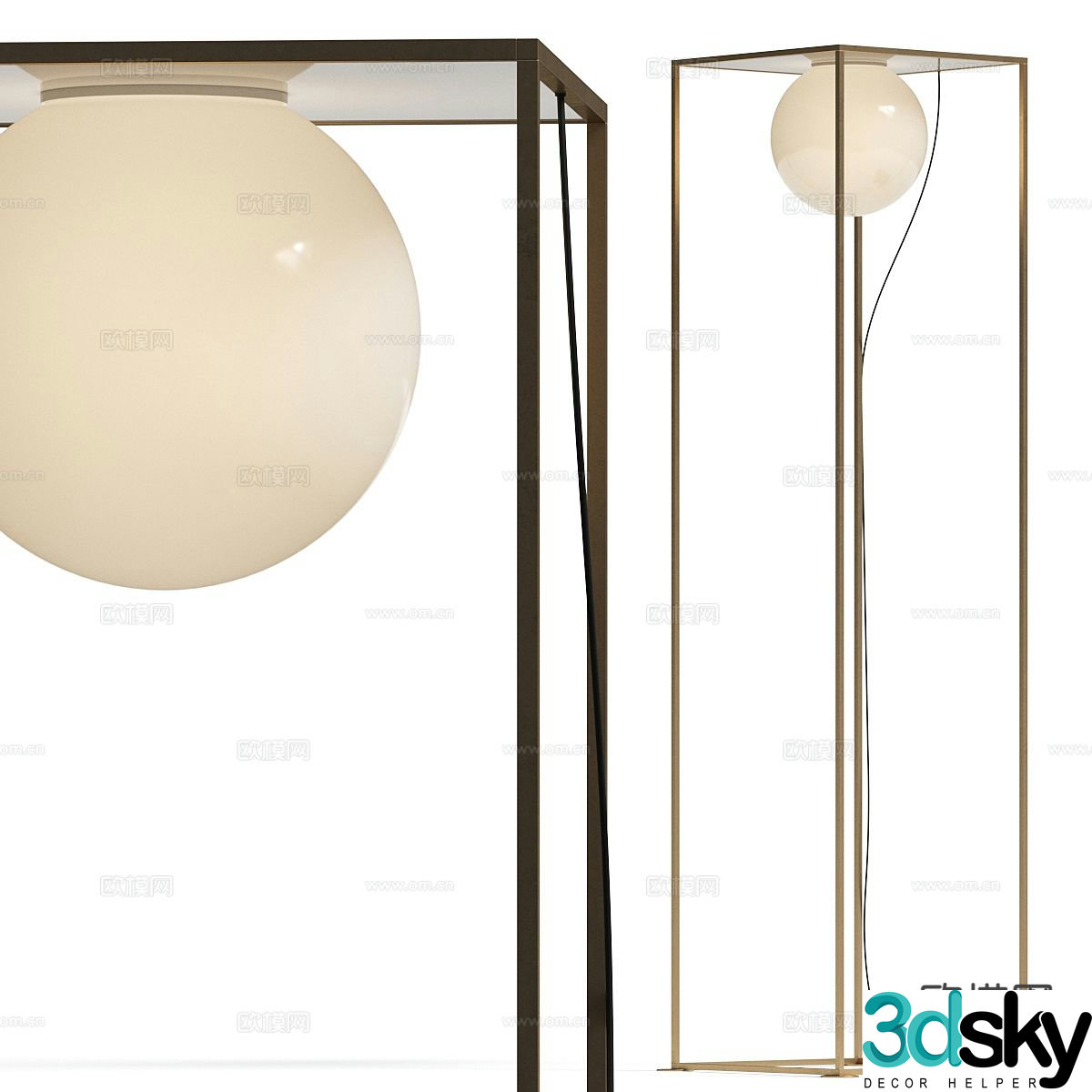 Floor lamp 3d model