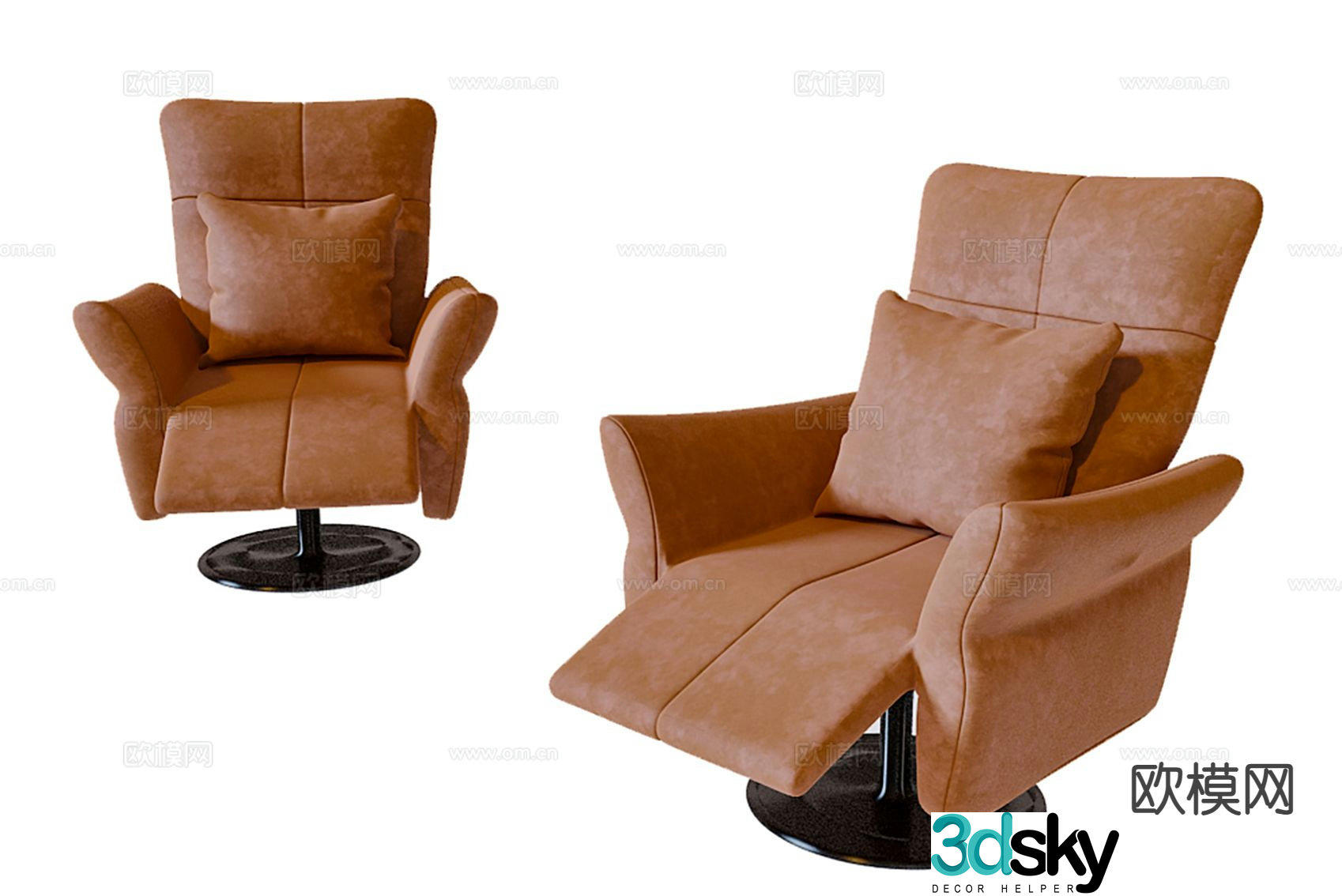 Modern chair sofa chair 3d model