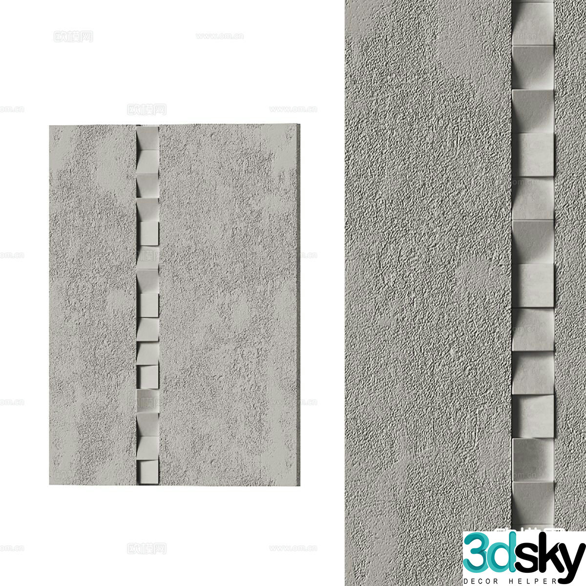 Three-dimensional wall decoration hanging decoration 3d model