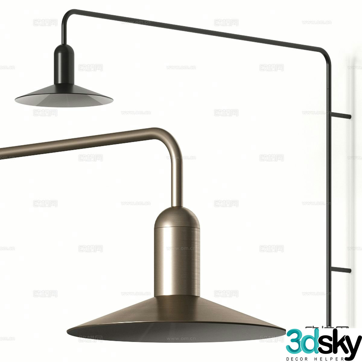 wall lamp 3d model