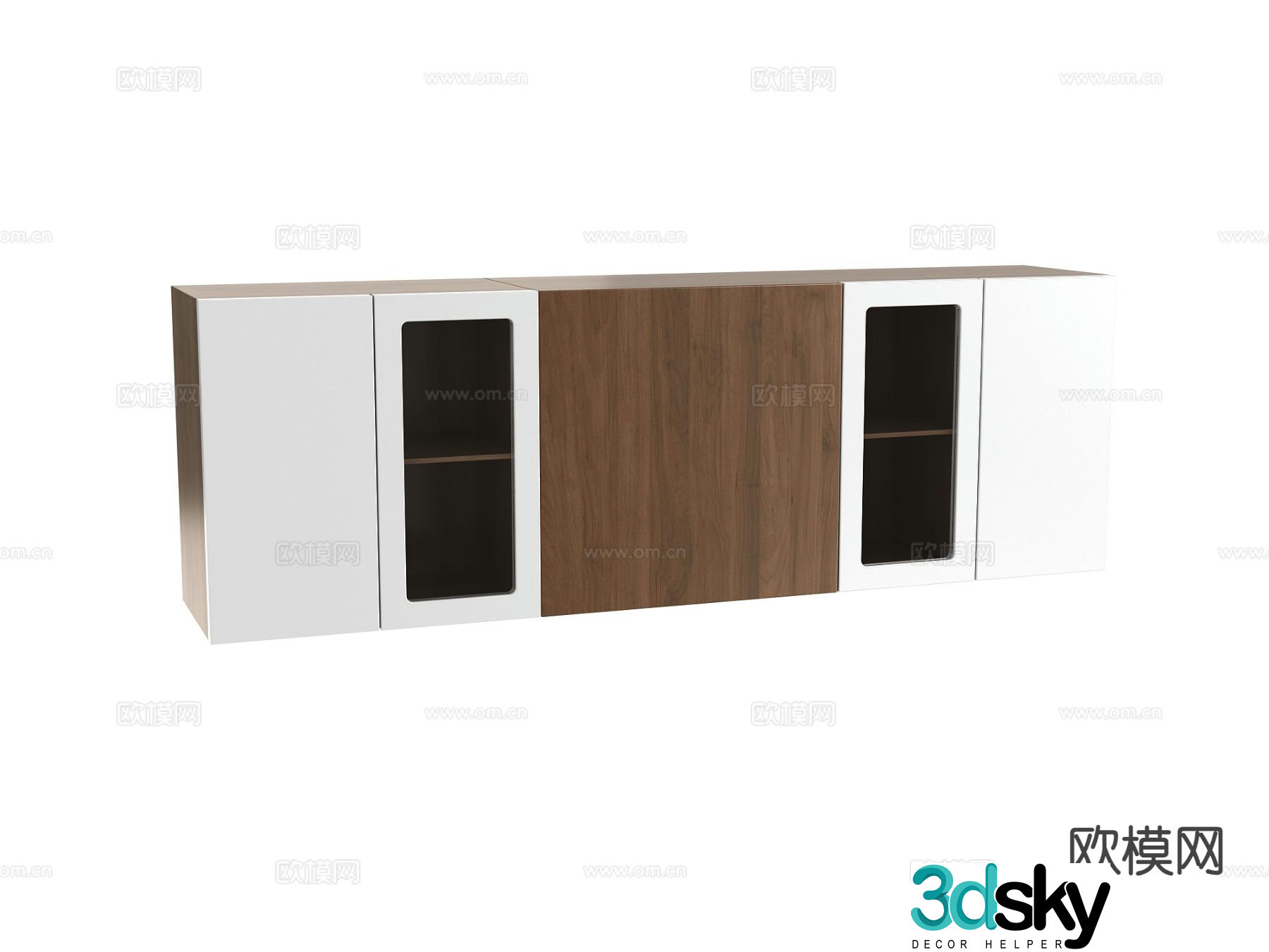 Modern TV cabinet 3d model